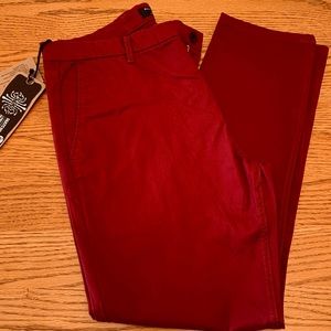 NWT Matchstick Slim Straight pants. Sz 38